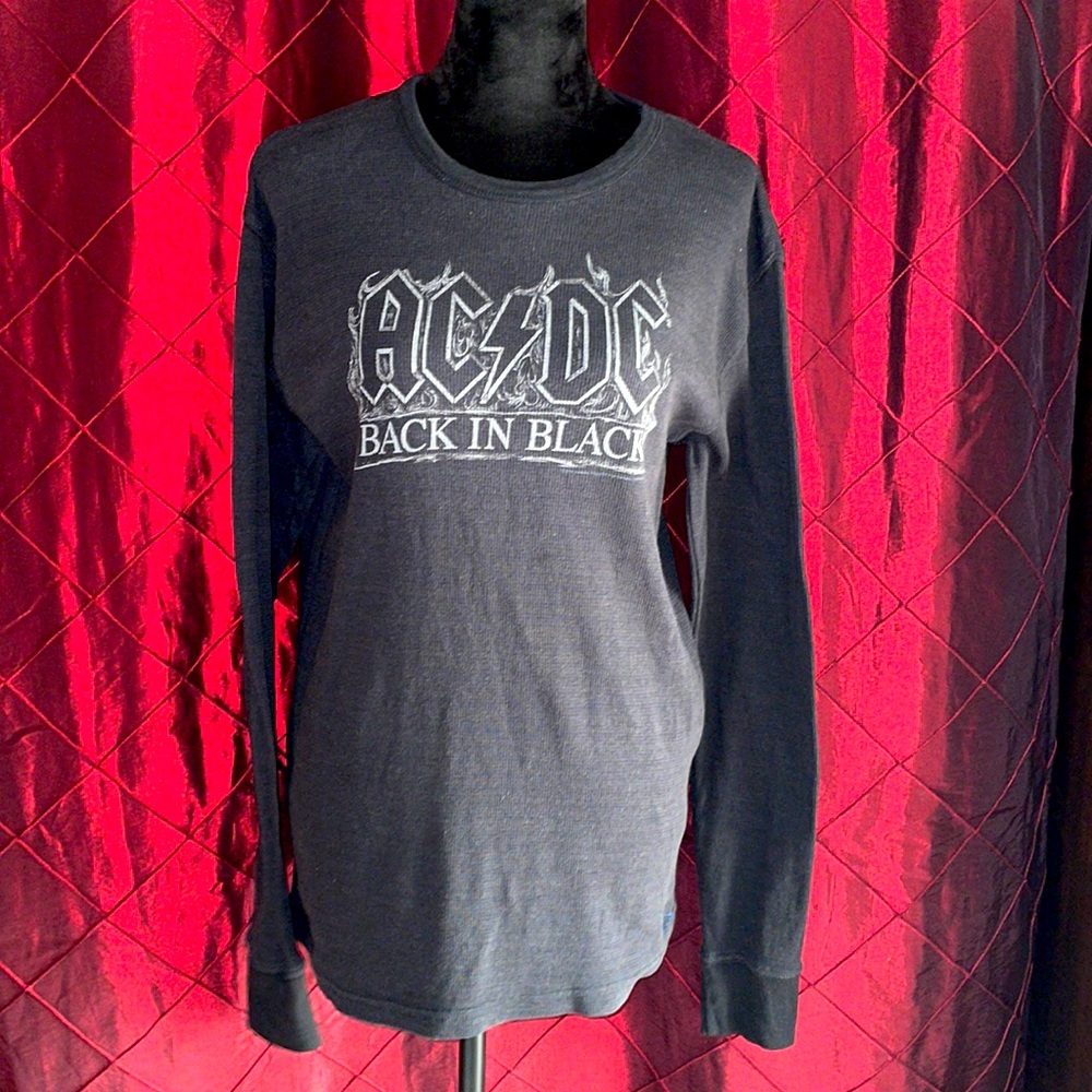 "AC/DC" Back In Black Thermal Shirt